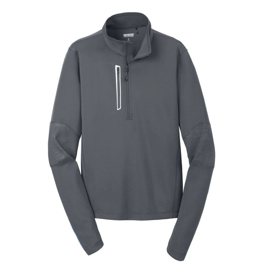 OGIO Fulcrum 1/4-Zip Reflective Jacket Gray NWOT Size S
